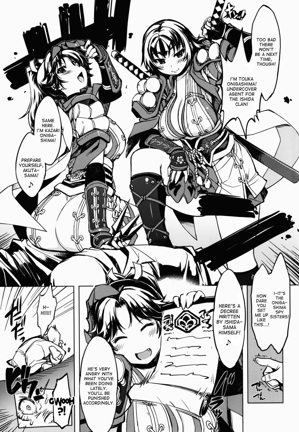 Hentai Manga Comic-Sanjou! Onigashima-Read-4